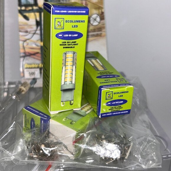 LOT of 16 Halogen Bulbs Assorted Sizes and Watt Sold As-Is See Photos NO RETURNS - Picture 7 of 7